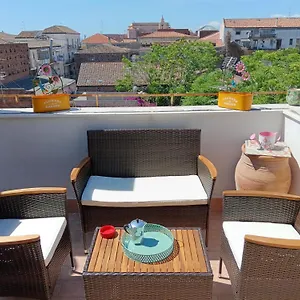 A Casuzza Al Centro,con Terrazzino Privato Aeroporto di Catania Fontana Rossa